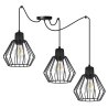 Lampa Wisząca Industrialna typu Pająk Metalowa Nuvola LED E27