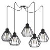 Lampa Wisząca Industrialna Metalowe Klosze Nuvola Spider LED E27 Lampa Wisząca Industrialna Metalowe Klosze Nuvola Spider LED E27
