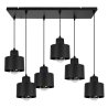 Lampa Wisząca Nowoczesna Metalowa na Szerokiej Listwie Panta LED E27 Lampa Wisząca Nowoczesna Metalowa na Szerokiej Listwie Panta LED E27