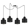 Metalowa Lampa Wisząca typu Pająk styl Nowoczesny Panta LED E27 Metalowa Lampa Wisząca typu Pająk styl Nowoczesny Panta LED E27
