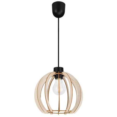 Lampy wiszące drewniane