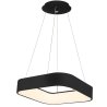 Lampa nowoczesna wisząca sufitowa zintegrowana z technologią LED, klosz w kształcie kwadratu Lampa nowoczesna wisząca sufitowa zintegrowana z technologią LED, klosz w kształcie kwadratu