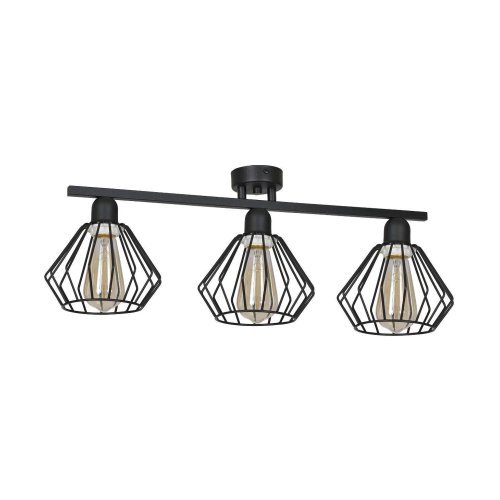 Lampa Sufitowa Loft Dwa Kolory Oryginalne Klosze