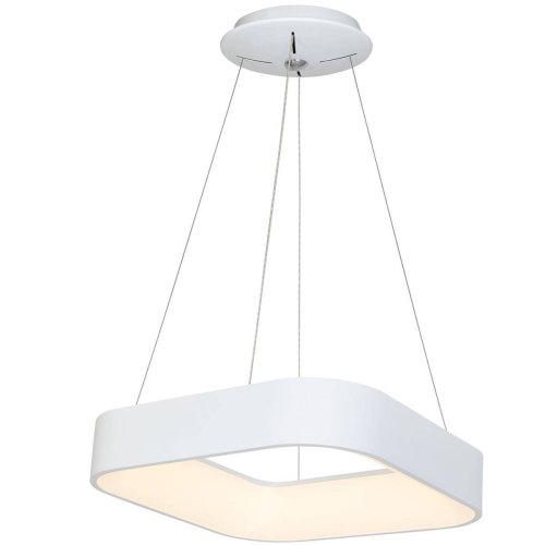 Nowoczesna designerska lampa wisząca led ASTRO z regulacją, biała