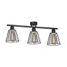 Piękna Czarna Lampa Sufitowa Loft  Piękna Czarna Lampa Sufitowa Loft