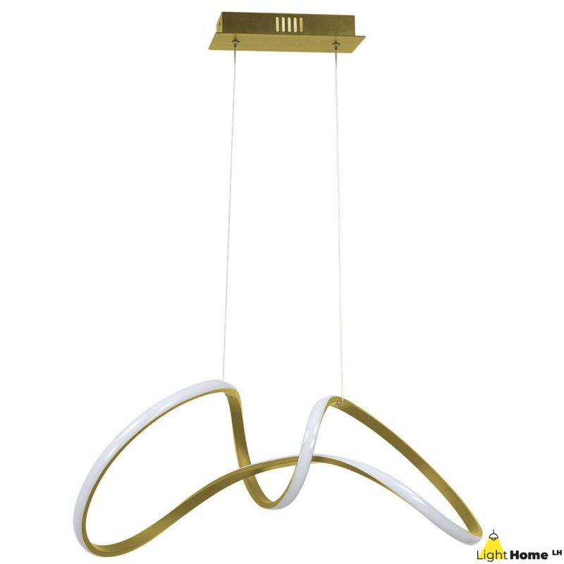 Lampa Nowoczesna Wisząca Zintegrowany LED Wisząca o Eleganckim Designie TESORO GOLD