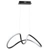 Nowoczesna Lampa Wisząca Sufitowa Zintegrowany LED, Minimalistyczny Styl TESORO BLACK Nowoczesna Lampa Wisząca Sufitowa Zintegrowany LED, Minimalistyczny Styl TESORO BLACK