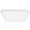 Lampa Nowoczesna Sufitowa Plafon Zintegrowany LED, Elementy w Kolorze Bieli FABIO WHITE Lampa Nowoczesna Sufitowa Plafon Zintegrowany LED, Elementy w Kolorze Bieli FABIO WHITE
