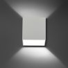 Lampa Aluminiowa Nowoczesny Kwadratowy Kinkiet