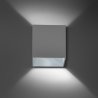 Lampa Aluminiowa Nowoczesny Kwadratowy Kinkiet