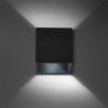 Lampa Aluminiowa Nowoczesny Kwadratowy Kinkiet