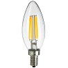 Zestaw 1 Żarówka LED E14 Neutralna Świeczka 6W