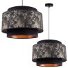 Lampa glamour w odcieniach czerni i złota – luksusowe oświetlenie wnętrza Lampa glamour w odcieniach czerni i złota – luksusowe oświetlenie wnętrza
