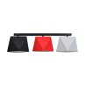Lampa Sufitowa Plafon 3-Płomienna Diament Lampa Sufitowa Plafon 3-Płomienna Diament
