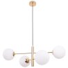 Lampa Sufitowa Nowoczesny Żyrandol Glamour Złoto Gold VICENZA E14