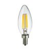 Żarówka Filamentowa LED, Gwint E14, 5W, Kształt C35, Ciepła Barwa