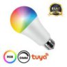 Żarówka Inteligentna RGB Smart LED E27, Wi-Fi, 8W, A60, Barwa Zmienna