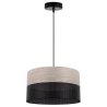 Lampa sufitowa WOOD, 30cm, elegancki abażur z forniru, bielony dąb, E27