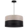 Lampa wisząca WOOD, żyrandol do salonu i sypialni, fornir dębowy, 40cm