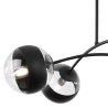 Lampa sufitowa TOLEDO, żyrandol loft do salonu, kuchni, pokoju, 4 źródła światła