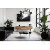 Lampa sufitowa TOLEDO, żyrandol loft do salonu, kuchni, pokoju, 4 źródła światła