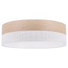 Lampa typu plafon z abażurem WOOD, sufitowa, 50cm, elegancki fornir dębowy