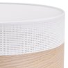 Lampa typu plafon z abażurem WOOD, sufitowa, 50cm, elegancki fornir dębowy