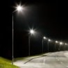 Lampa uliczna VIA, latarnia solarna, ogrodowa, LED, czujnik PIR i zmierzchowy, 200W