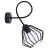 Awangardowa Lampa Kinkiet Ścienny Czarny Awangardowa Lampa Kinkiet Ścienny Czarny