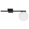 Lampa sufitowa ALTA, czarny plafon, białe kule, nowoczesny, loft, 1 źródło światła, E14