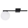 Lampa sufitowa ALTA, czarny plafon, białe kule, nowoczesny, loft, 1 źródło światła, E14