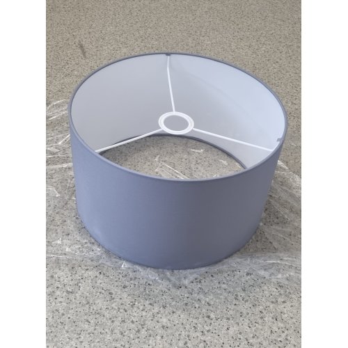 OUTLET -35% Lampa Wisząca Pojedyncza Szara Pająk Abażur