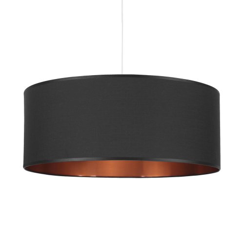 OUTLET -35% Nowoczesna Lampa Wisząca Abażur Miedziany Środek