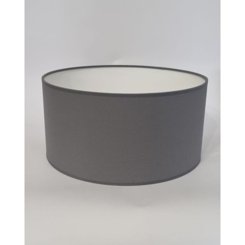 OUTLET -40% Lampka Nocna Stojąca z szarym abażurem