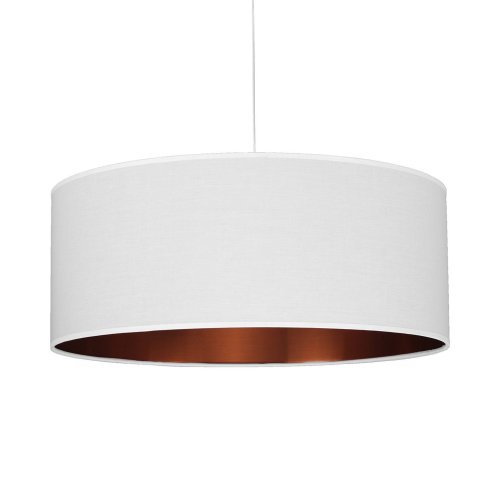 Nowoczesna Lampa Wisząca Abażur Miedziany Środek