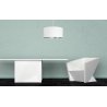 Designerska Biała Lampa W Minimalistycznym Stylu Designerska Biała Lampa W Minimalistycznym Stylu