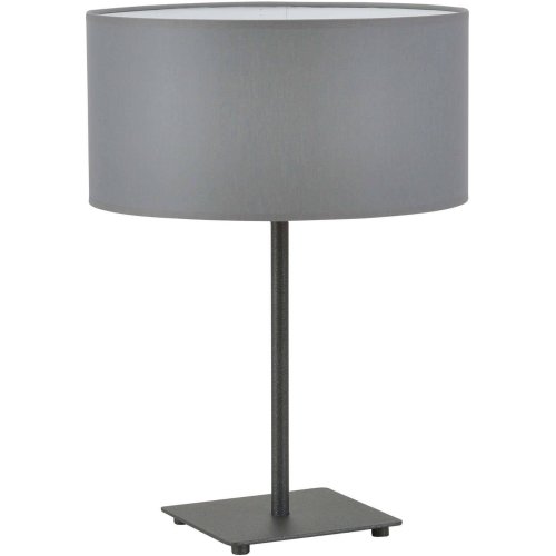 OUTLET -15% Nowoczesna Lampka Nocna Biurkowa Szara