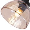 Lampa wisząca VENICE, sufitowa, podwójny żyrandol do kuchni, salonu, jadalni, szklane klosze