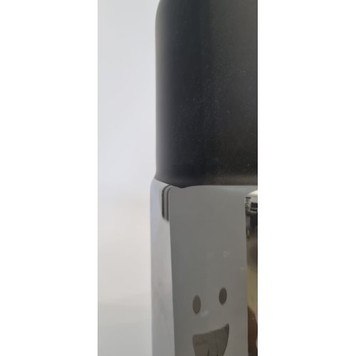 OUTLET -15% Nowoczesna Lampa Wisząca z Podłużnym Kloszem z Ciemnego Szkła