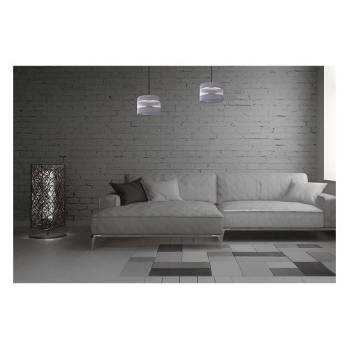 OUTLET -50% Nowoczesna Lampa Wisząca z Abażurami Dziecięca Szara