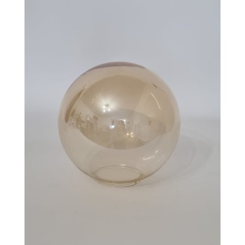 OUTLET -20% Nowoczesna Regulowana Lampa Wisząca w Stylu Loft ze Szklanym Kloszem Miodowym