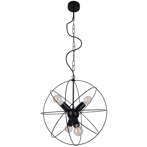OUTLET -30% Stylowa Lampa Wisząca Loft Metalowa Oryginalna Czarna