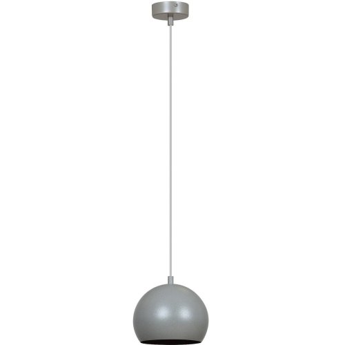 OUTLET -30% Nowoczesna Lampa Wisząca Kula Ball Szara