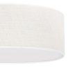 Lampa sufitowa typu plafon JUTA, biała, styl boho, nowoczesny, do sypialni, jadalni, salonu, pokoju