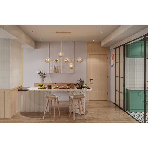 Lampa sufitowa wisząca SIENA, złoty żyrandol z kloszami w kolorze topazowym, szklane kule, loft