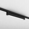 Lampa szynowa track LED OTIS, oprawa świetlna linowa na szynoprzewód, kolor czarny, moc 21W