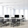 Oprawa świetlna track LED na szynoprzewód, biała lampa szynowa CYBER 28W w stylu nowoczesnym