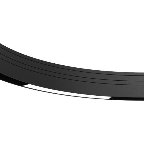 Lampa szynowa ROUND MAGNETIC, czarny reflektor do szyny magnetycznej, 10W, neutralny, do śr. 900mm