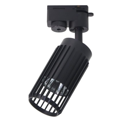 Nowoczesny reflektor VERTICAL na szynoprzewód w stylu loft, kolor czarny, 1 fazowy, GU10