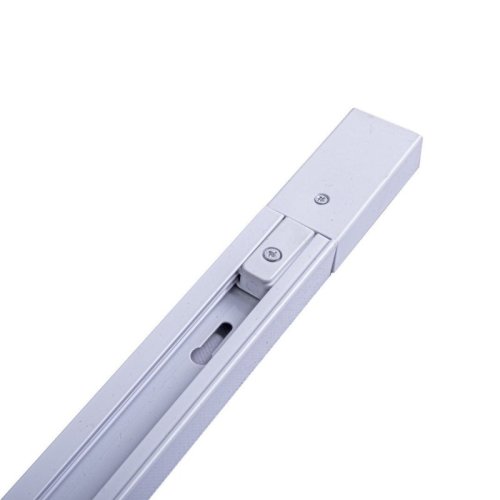 Prowadnica lampy TRACK LIGHT w kolorze białym, 1 fazowa, z zasilaniem i zaślepką